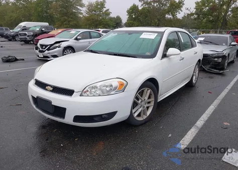 2016 Chevrolet Impala Limited Ltz из США, поврежденный, VIN 2G1WC5E32G1142083